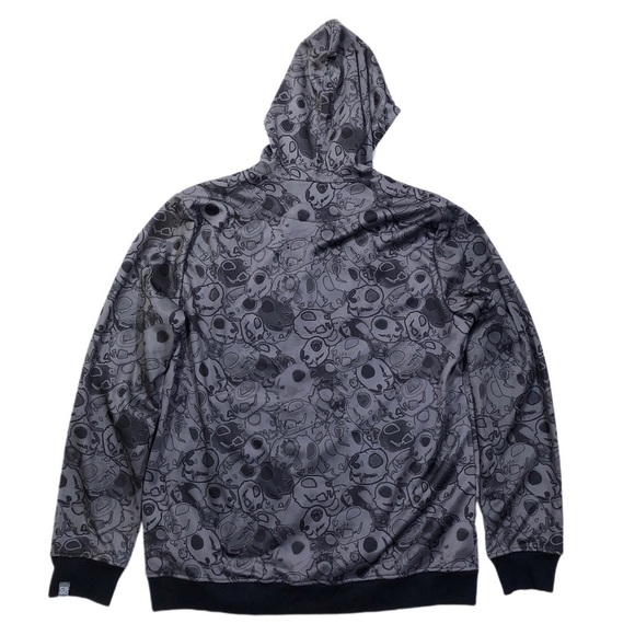 CSGO Counterstrike Go Gray Doomkitty Gamer Hoodie Large - Picture 3 of 8